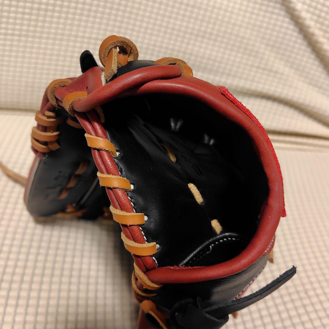 Rawlings 硬式野球グローブ 黒/赤