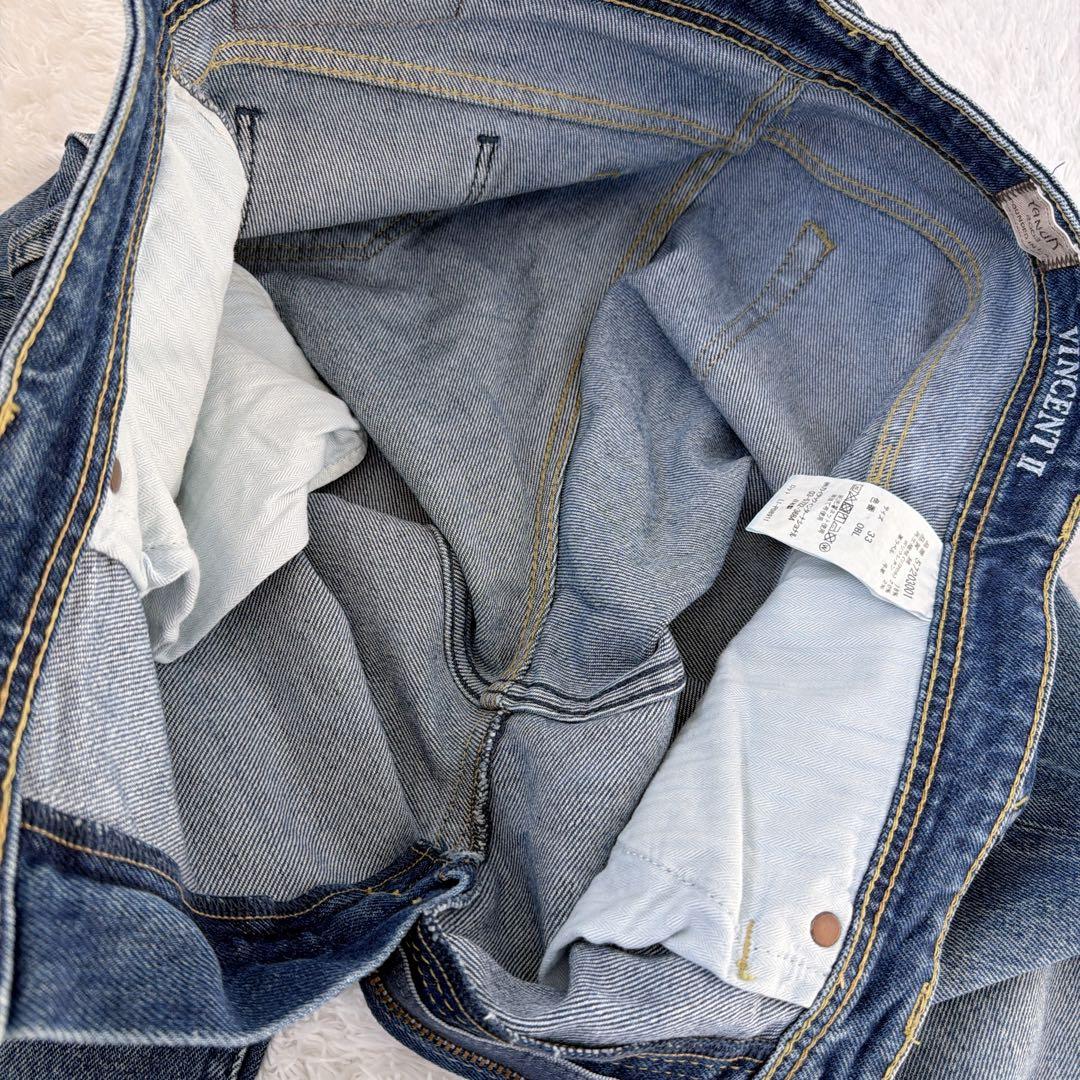 美品✨ YANUK VINCENTⅡ ストレート デニム 33 日本製