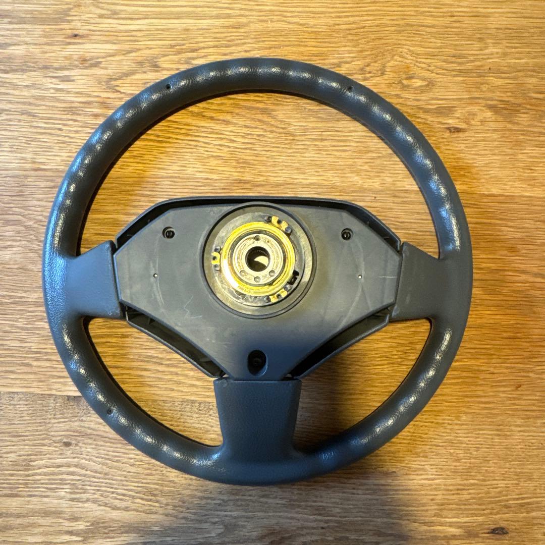 純正品ランドクルーザー70 ステアリングホイール グレー