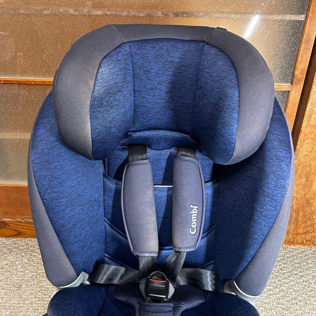 ★美品★ Combi セイブトレック ISOFIX エッグショック ネイビー