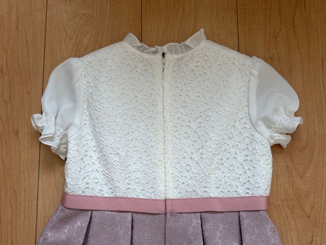 美品★ BEAMS 女の子　フォーマル　120 ネイビー・ピンク　卒園式　入学式