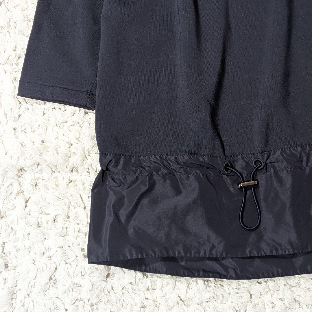 モンクレールMONCLER スウェット 異素材 切替 ワンピース ABITO