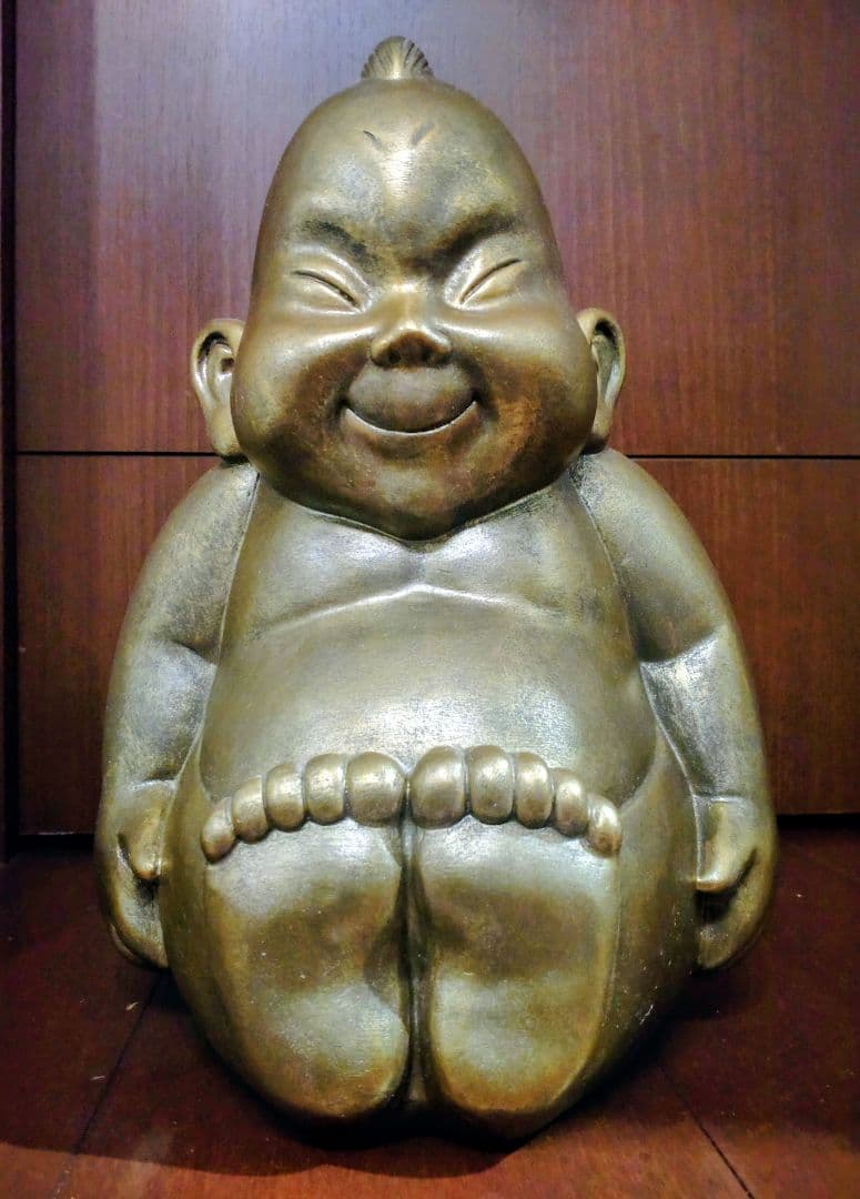 ゆ*る様 ビリケン 置き物 神様 ビンテージ アメリカン雑貨 オブジェ ビッグサ