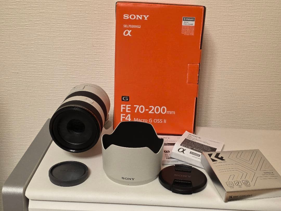 美品　SONY FE 70-200mm F4 Macro G OSS II