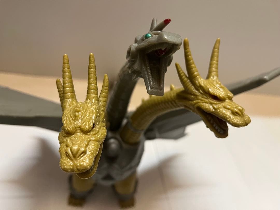 2点セット　スペースゴジラ　メカキングギドラ　ソフビ　1991年　ビッグソフビ