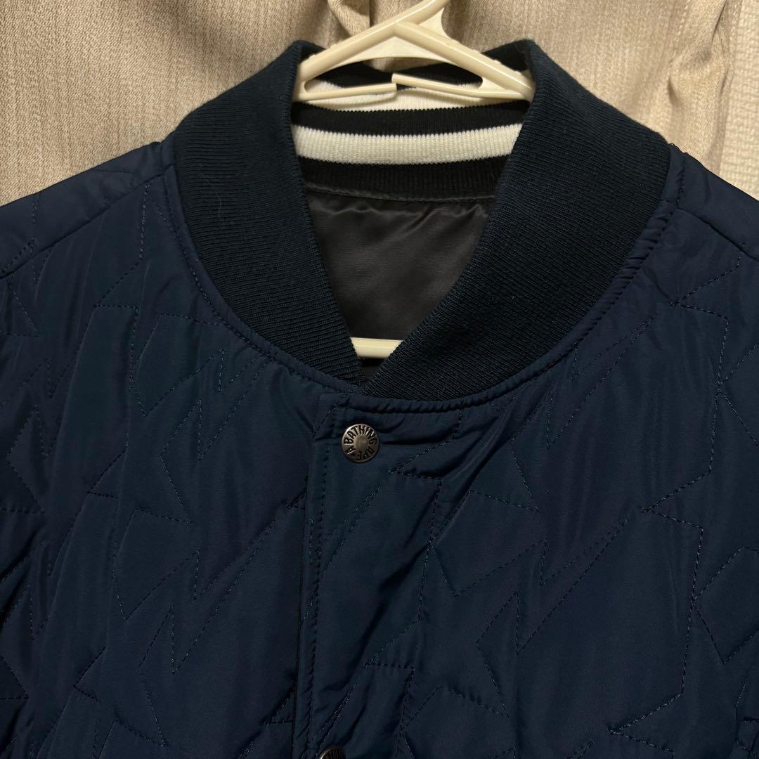 A BATHING APE ブラックスタジャン リバーシブル ジャケット