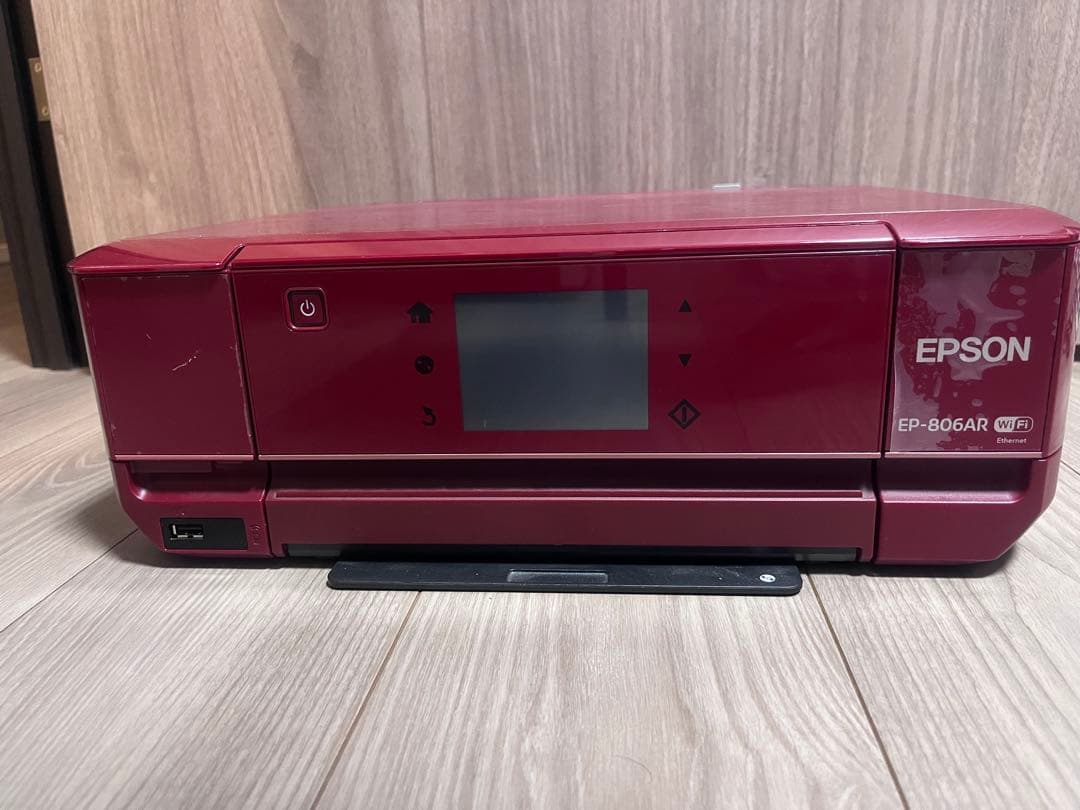 EPSON EP-806AR 赤色 スキャナー付き　インク2色サービス