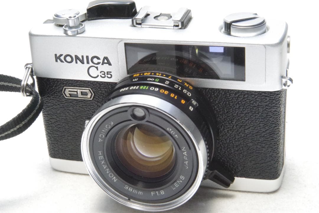 KONICA C35 FD すご腕ジャーニー レンジファインダー 動作確認 美品