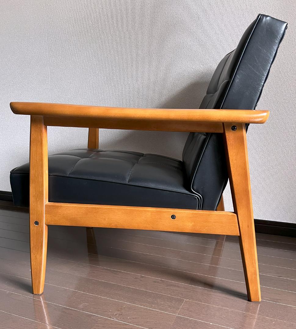 【梱包たのメル便送料込み】カリモク60　Kチェア 1シーター