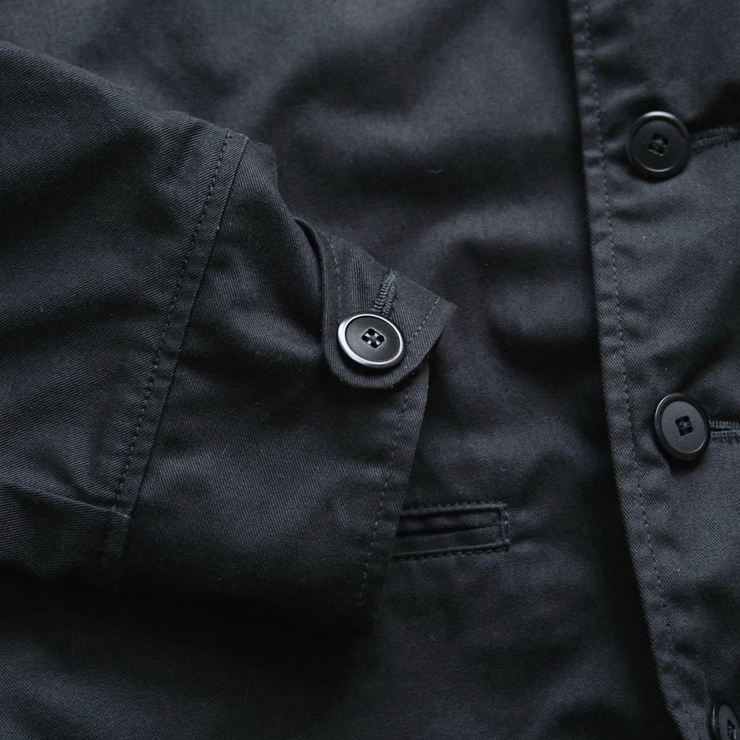 【希少】 モールスキンジャケット ブラック デッドストック