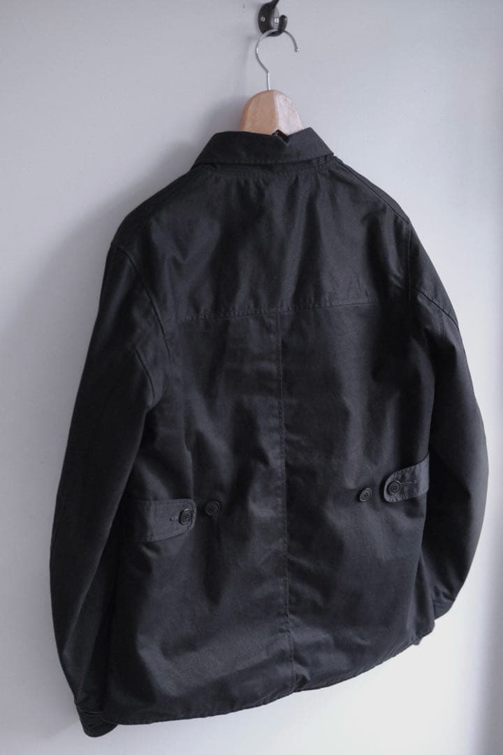 【希少】 モールスキンジャケット ブラック デッドストック