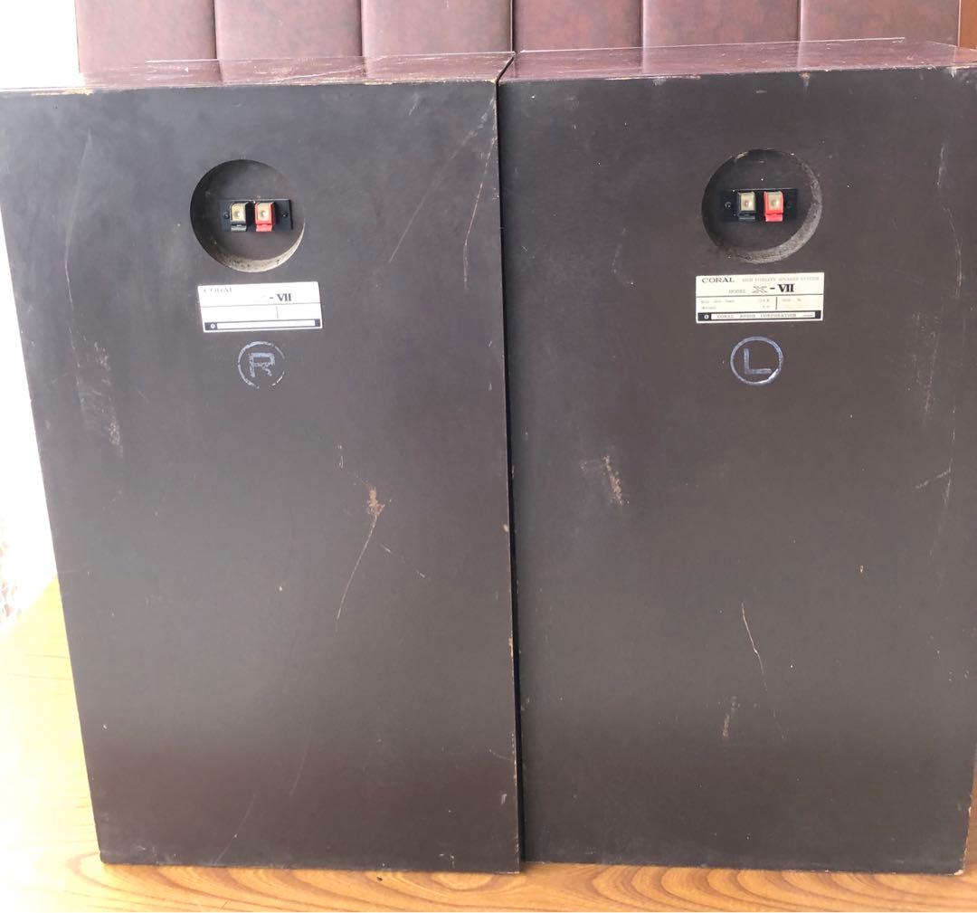 CORAL X-VII スピーカー音出確認済み(J71)