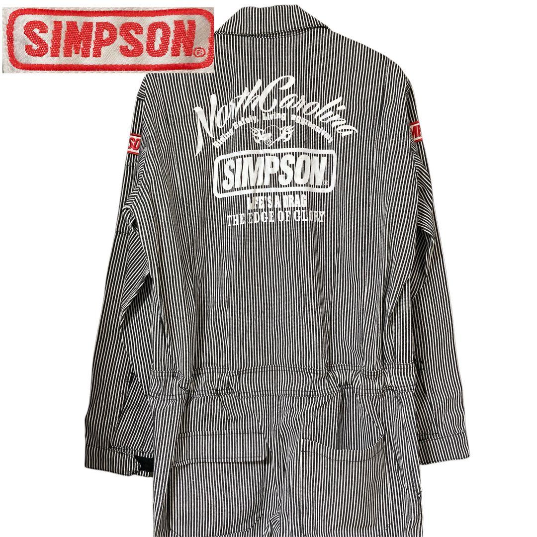 SIMPSON つなぎ ジャンプスーツ オーバーオール オールインワン