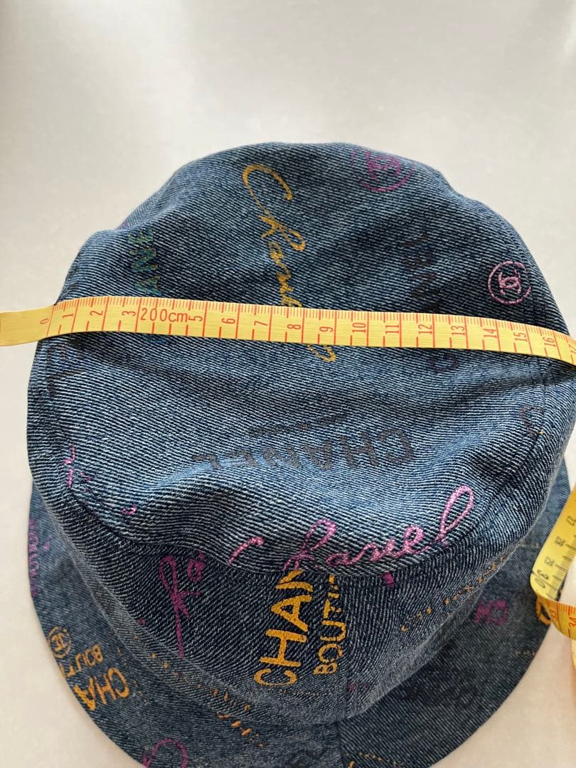 シャネル デニム バケットハット
