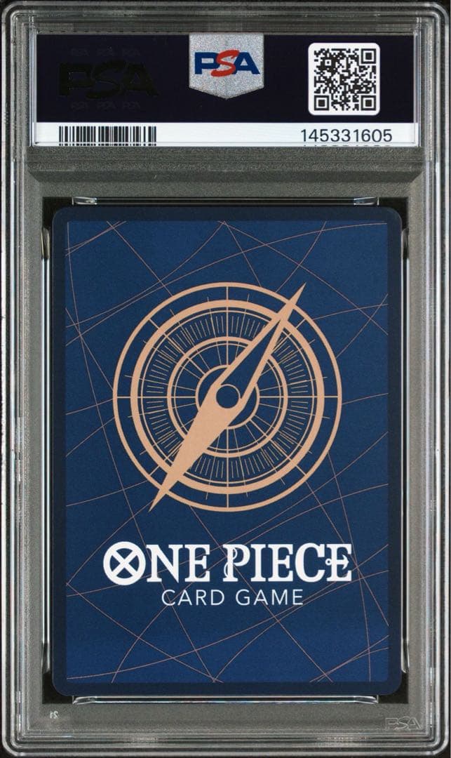 ルフィ　コミパラ【PSA10】　JPN OP13-118