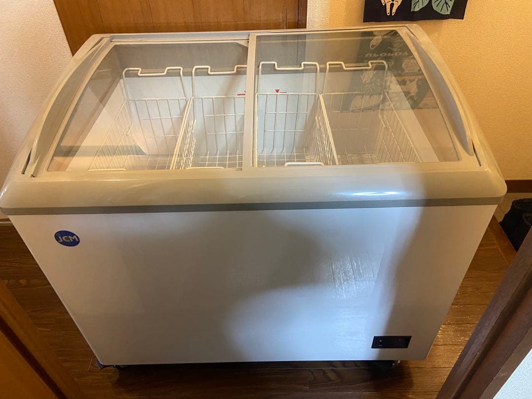 冷凍ショーケース　JCMCS-180L 186L LED照明付き