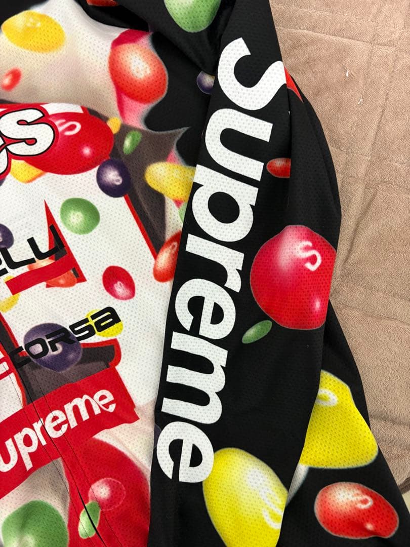 激レアL！SUPREME×Skittles Castelliサイクリングジャージ