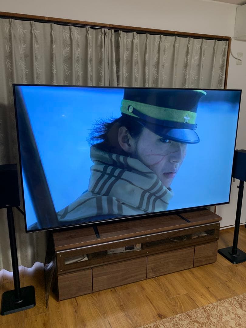 TEES 85v型液晶テレビ　fire tv stick HD付き※引取or輸送