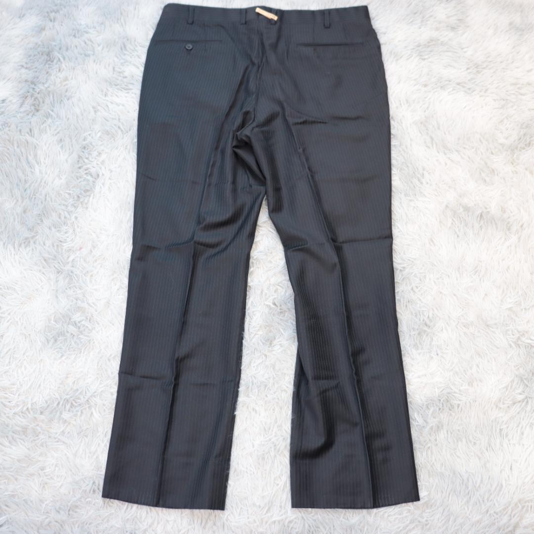 バーバリーロンドン✨セットアップスーツ　ＡＢ６　黒　ストライプ　Burberry