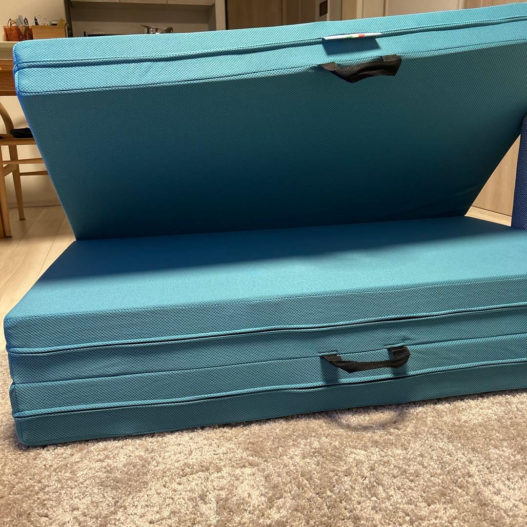 マニフレックス　三つ折りマットレスセミダブル