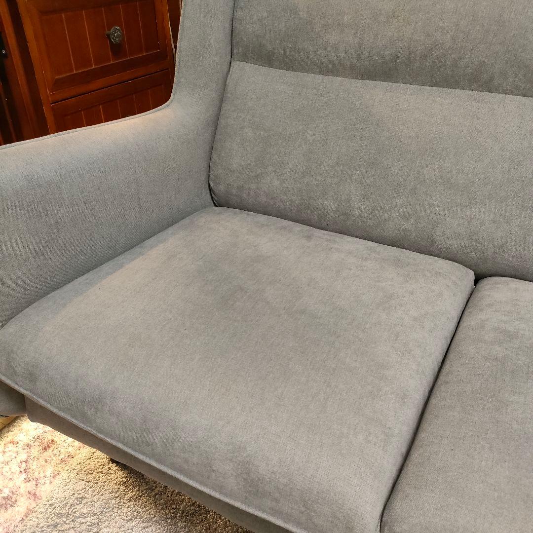 【さる】フランフラン トッタ2Pソファー オットマン付き