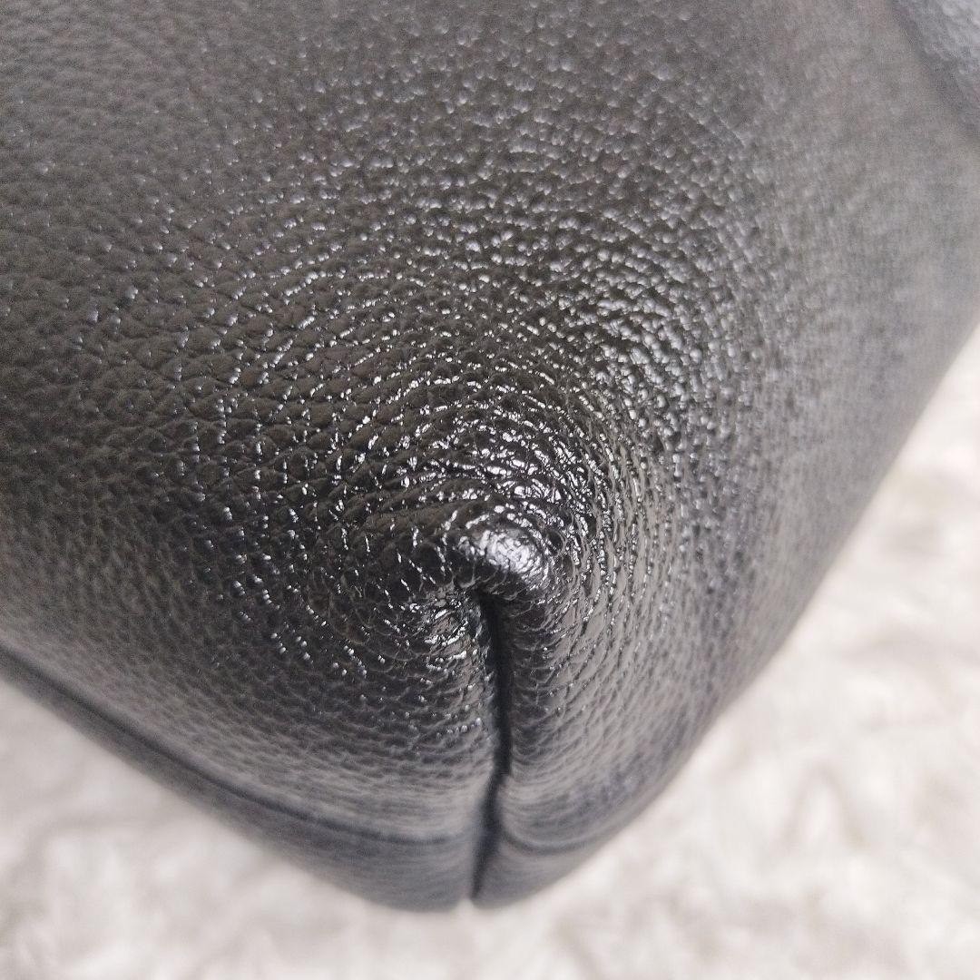 美品 フルラ ソフィー 2way ショルダーバッグ ブラック ハンド 金具ポーチ