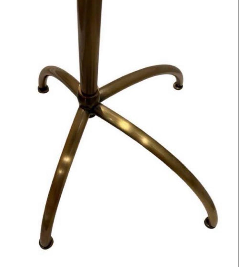 ハンガーラック　傾斜ハンガー　高さ可変　アンティークゴールド③ 残りわずか