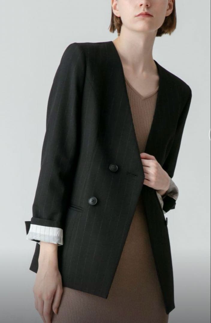 極美品❤︎allureville ノーカラージャケット