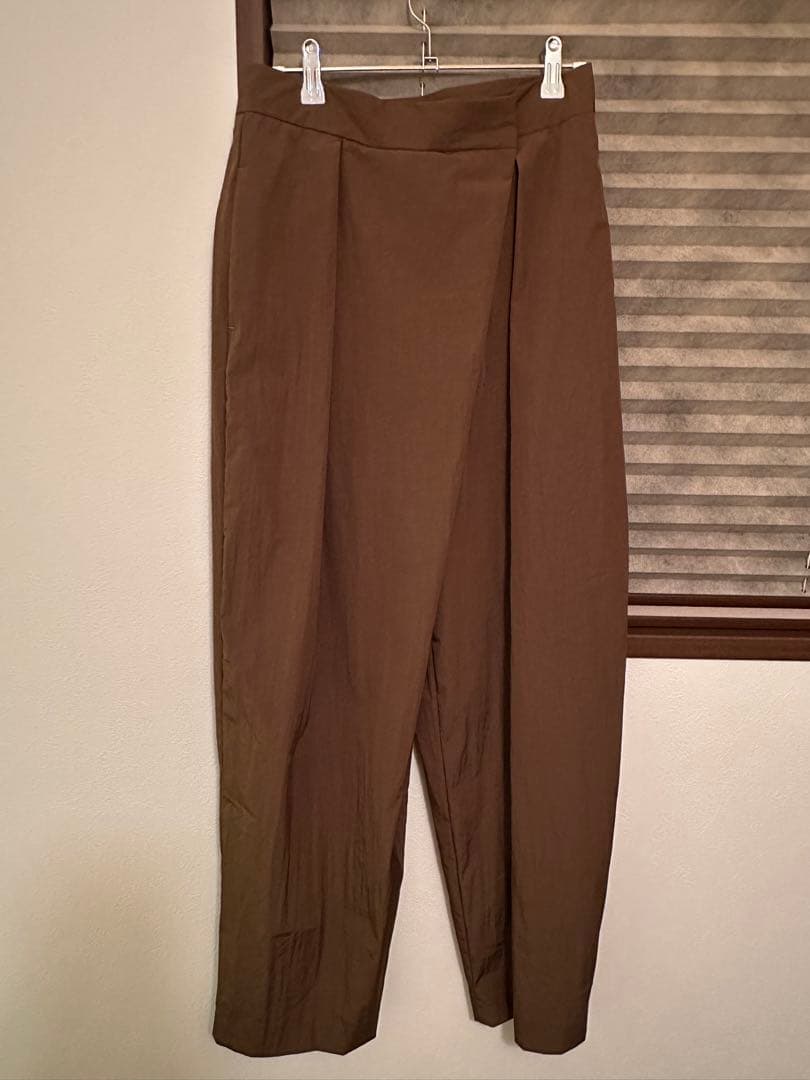 Plage R'IAM ナイロンWRAP パンツ　38サイズ