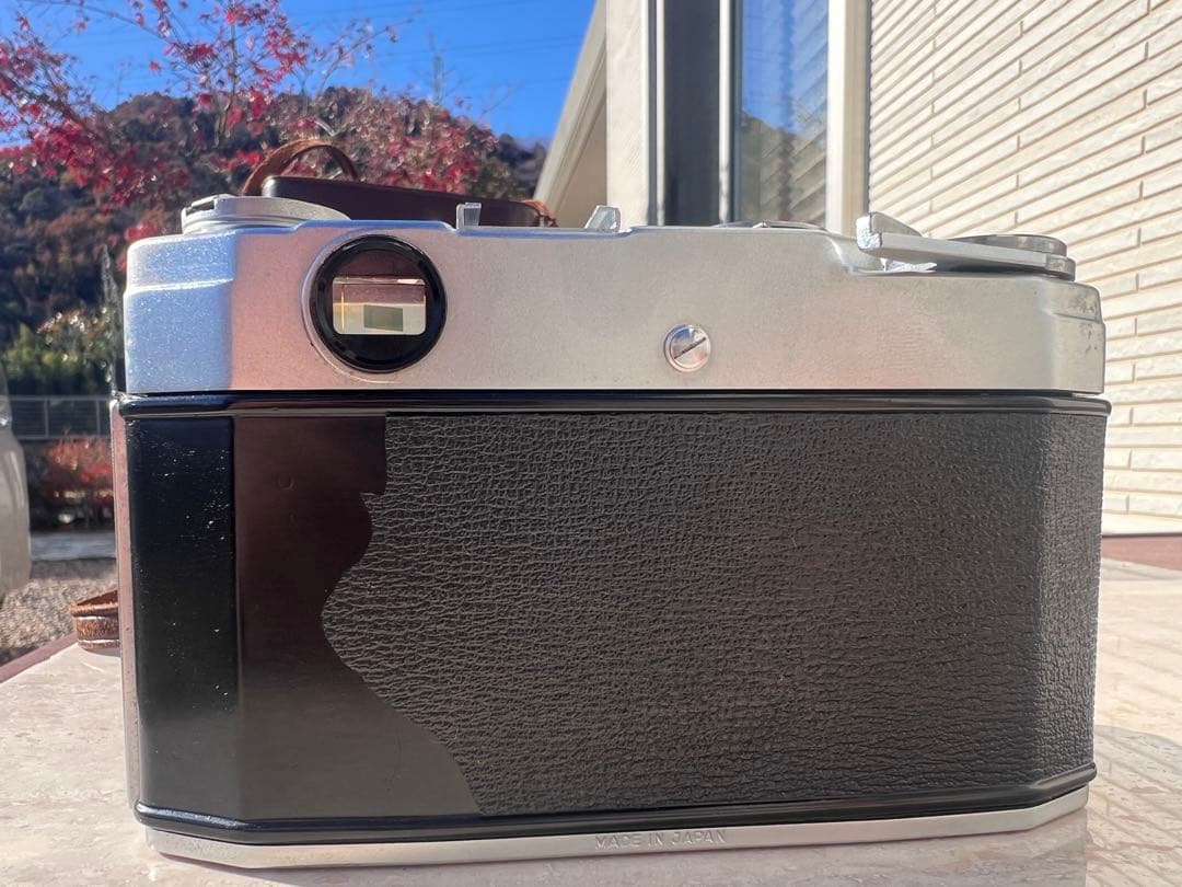 【ジャンク品】マミヤ Auto-Metraフィルムカメラ 革のケース レアな箱付