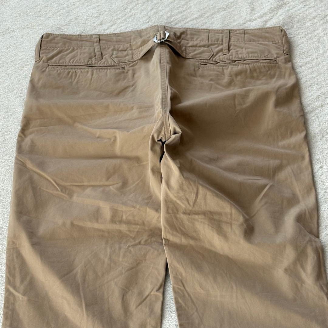 VISVIM シンチバック チノパン L 日本製 ベージュ