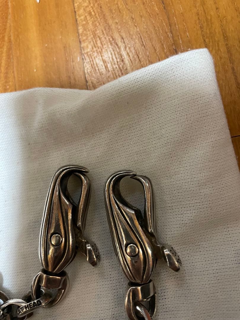 フラットヘッド　ウォレットチェーン　イーグル