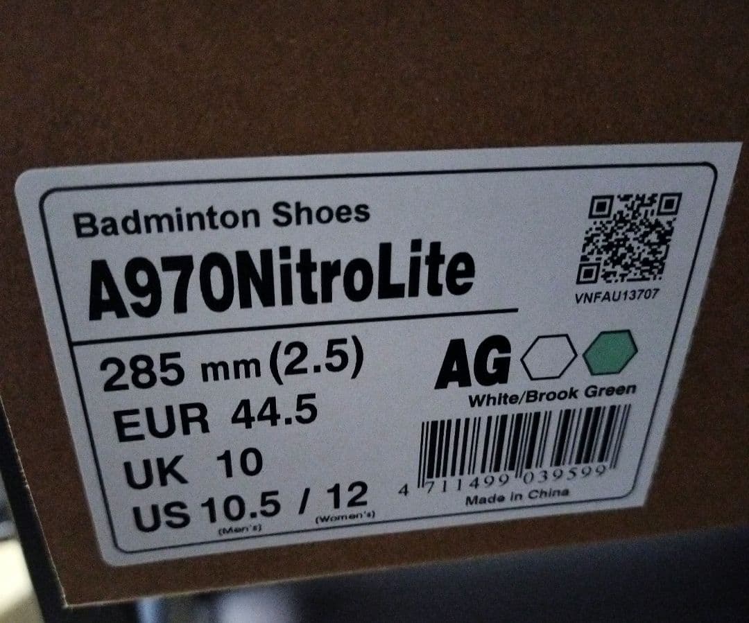 VICTOR A970NitroLite AGバドミントンシューズ 新品未使用