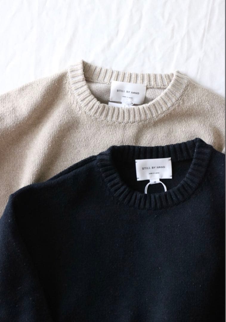 26SS STILL BY HAND スティルバイハンド シルクコットンニット