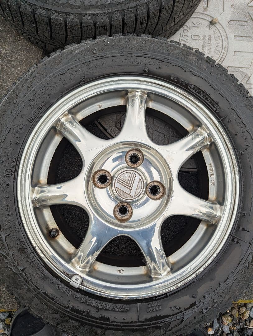 【発送可能】NAロードスター 純正 14in 6J +45 4本セット