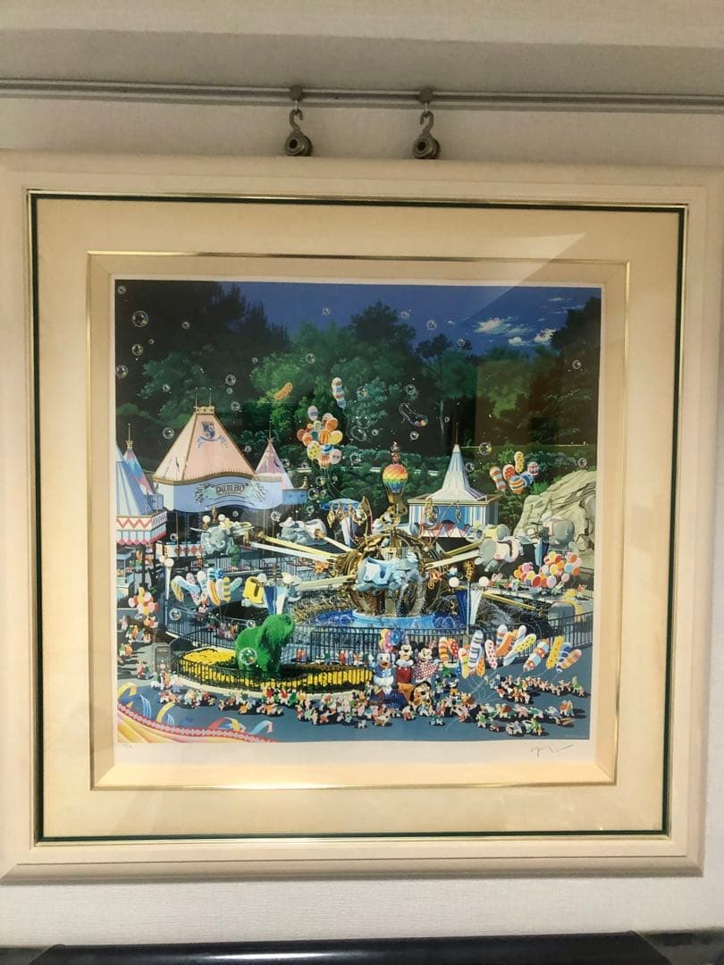 【正規品•美品•最終値下げ】ディズニーDumboシルクスクリーン　100万円購入