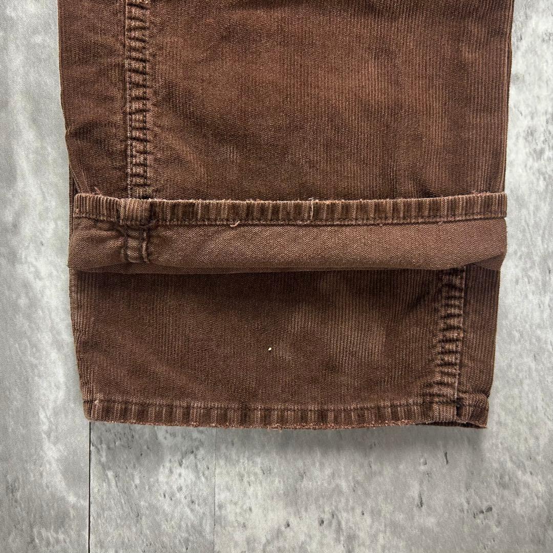 ラルフローレン 革タグ コーデュロイパンツ ブラウン W35 6201