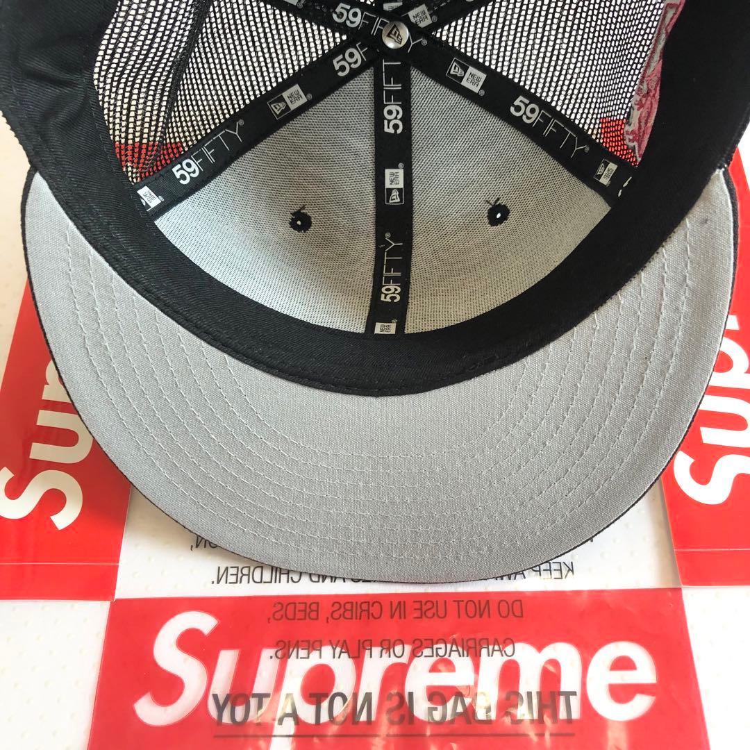 【新品】Supreme Box Logo Mesh Back キャップ　帽子