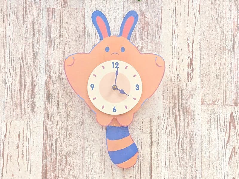 新品未使用品　振り子時計 Little Daydream オタチ