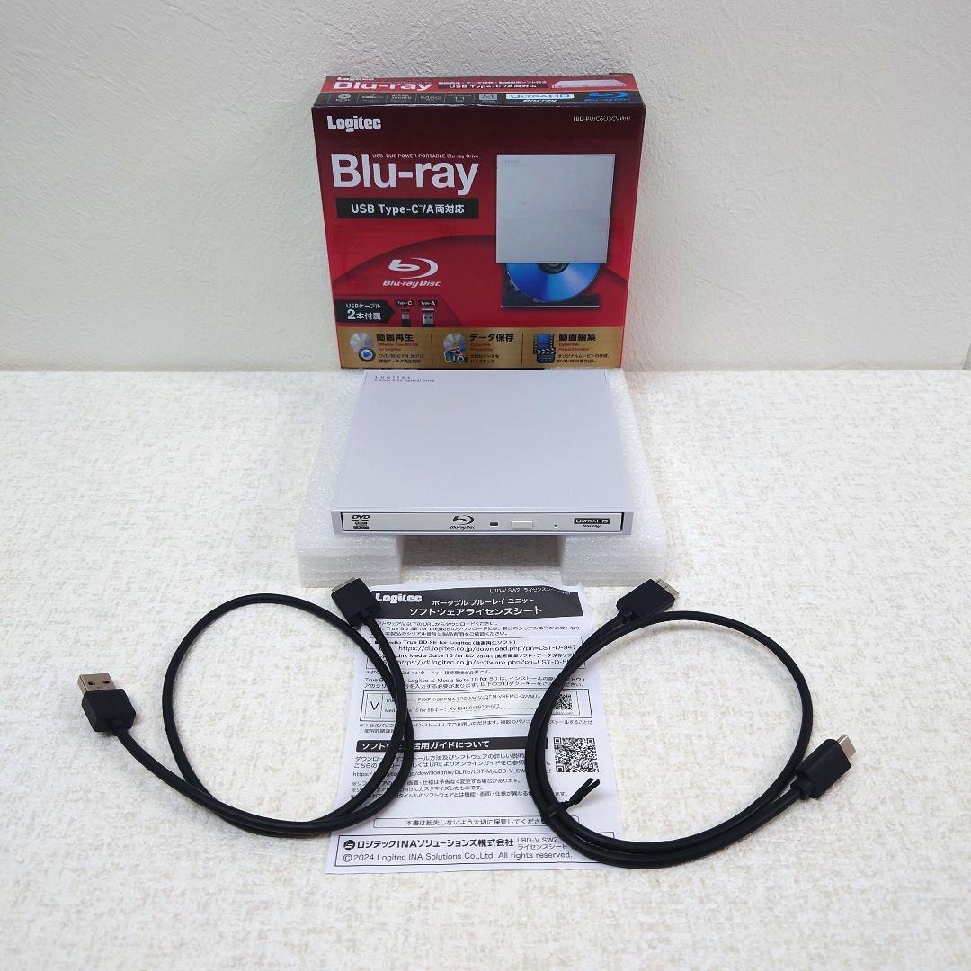 M0122A1 ロジテック LBD-PWC6U3CVWH ブルーレイドライブ