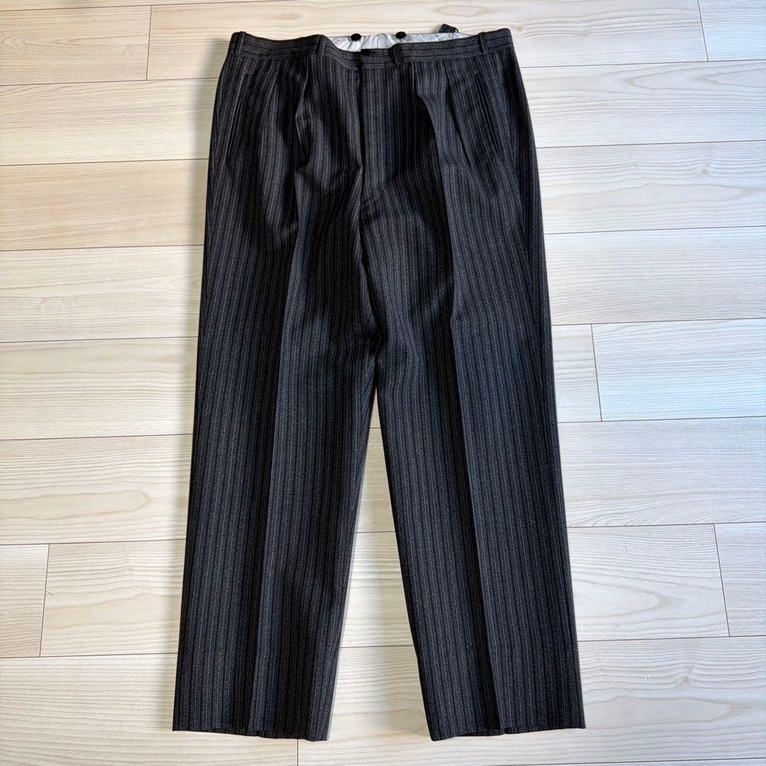 ぴ*ぴ様 極上　デッドストック　ユーロヴィンテージ　スラックス　ストライプ　ワー