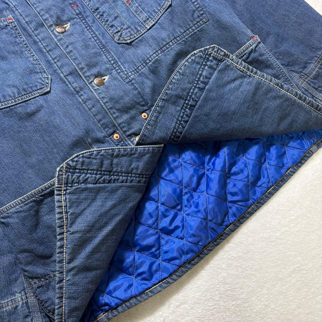 美品◎BLUE BLUE デニム カバーオール ハリウッドランチマーケット