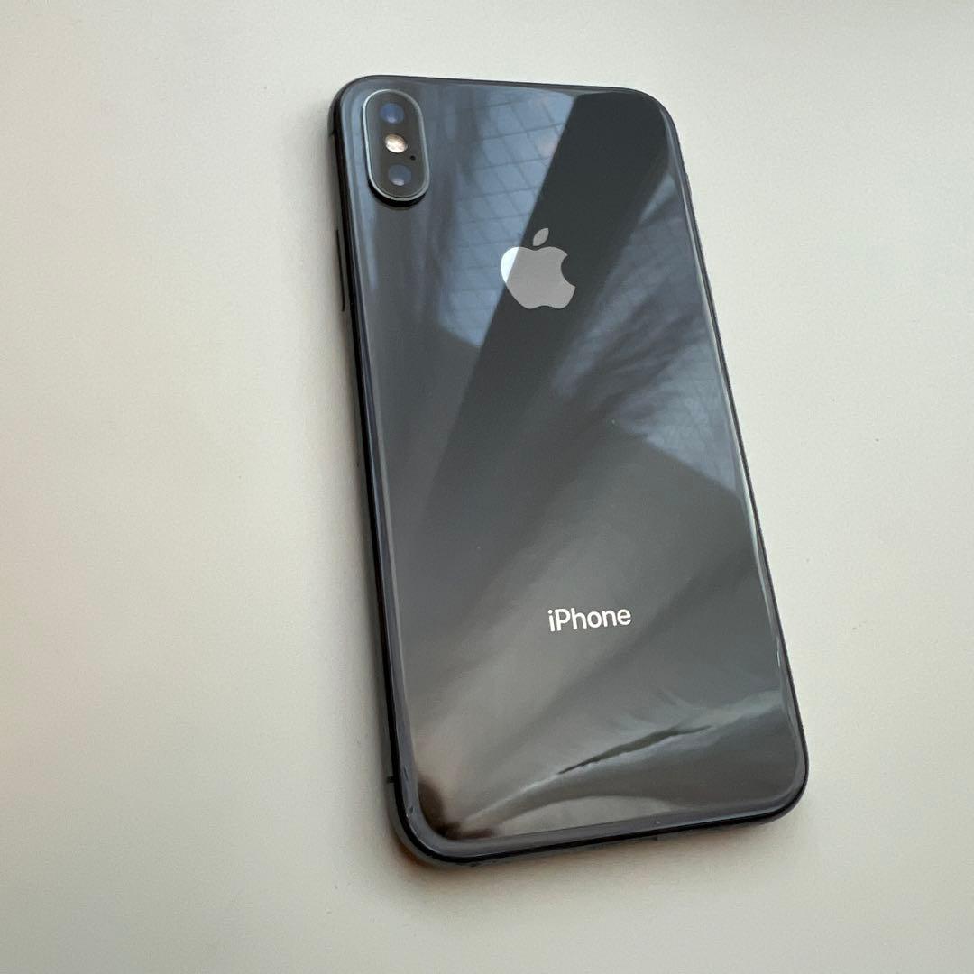 チョロさまiPhone X スペースグレイ 本体 256GB バッテリー100%