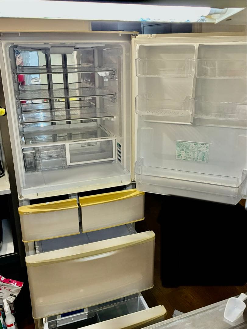 Ainさま専用 両開き　冷蔵庫　440L sj-xw44s