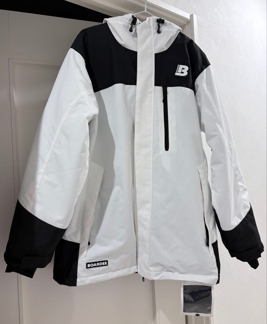 BOARDEE スノーボードウェアセット Mサイズ 上下セット 白