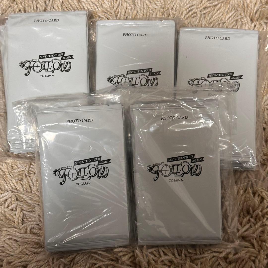 SEVENTEEN FOLLOW AGAIN JAPAN トレカ　セット