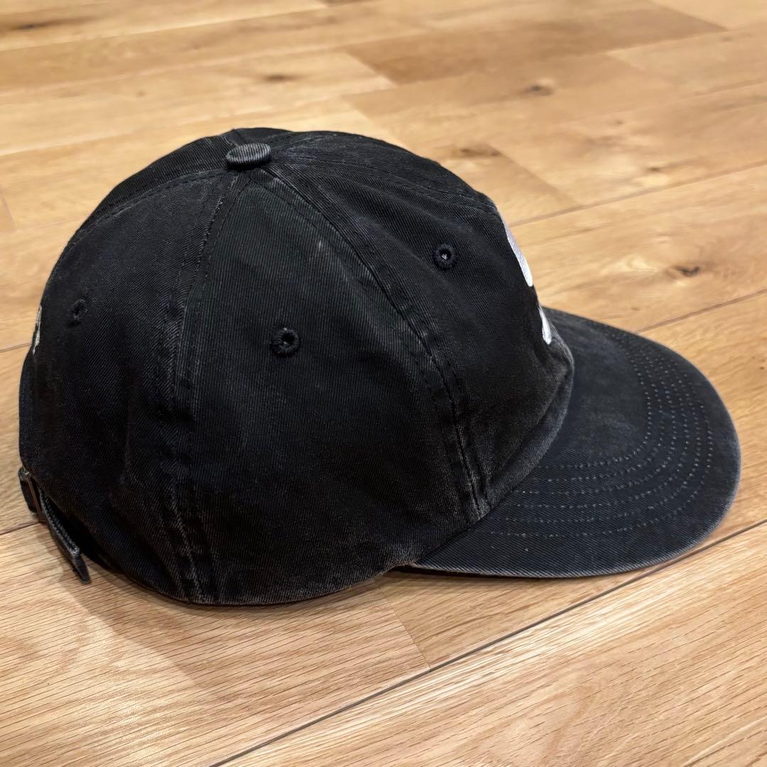 【新作】Supreme 2-Tone S Logo 6-Panel 黒 Sロゴ