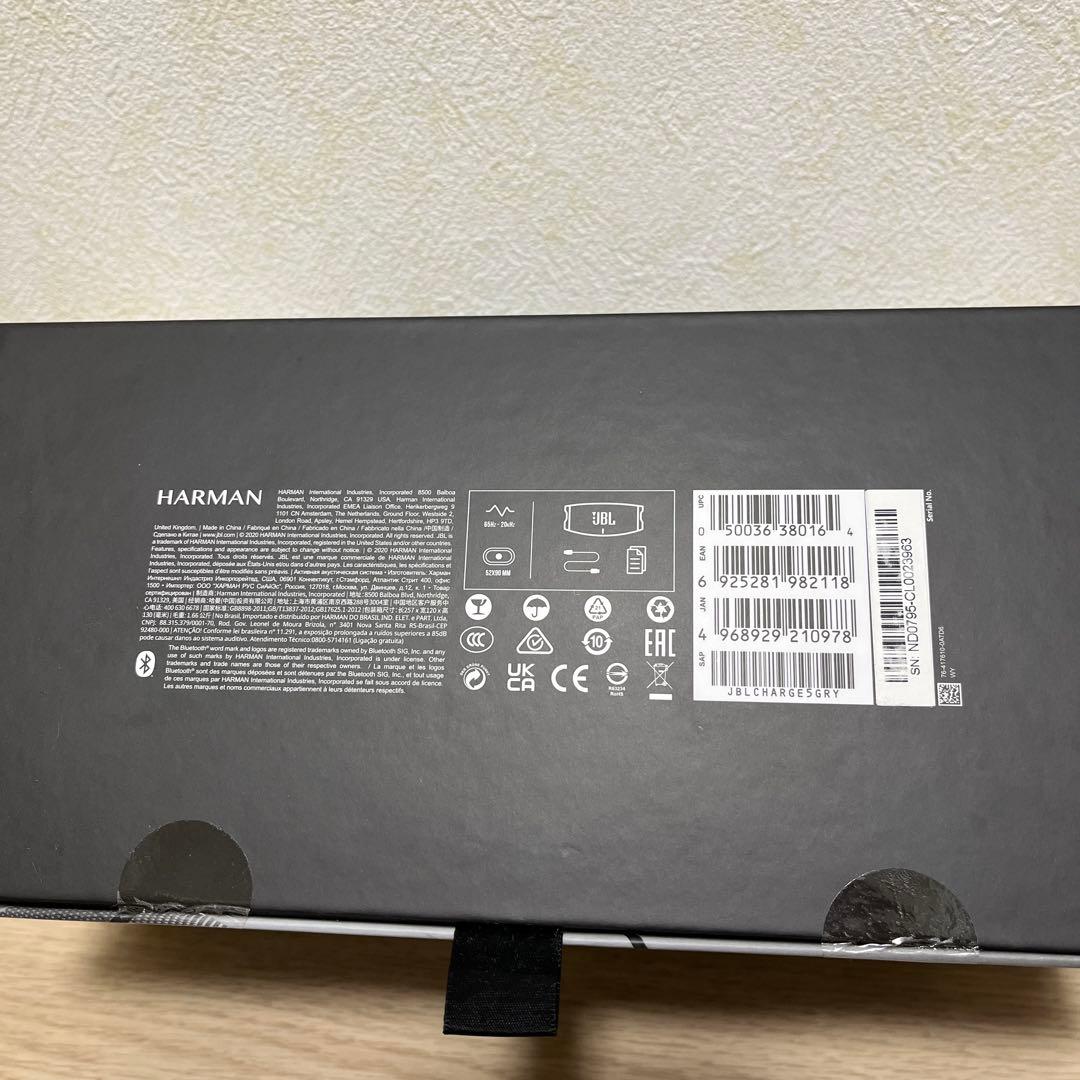 新品未使用CHARGE5 Bluetoothスピーカー