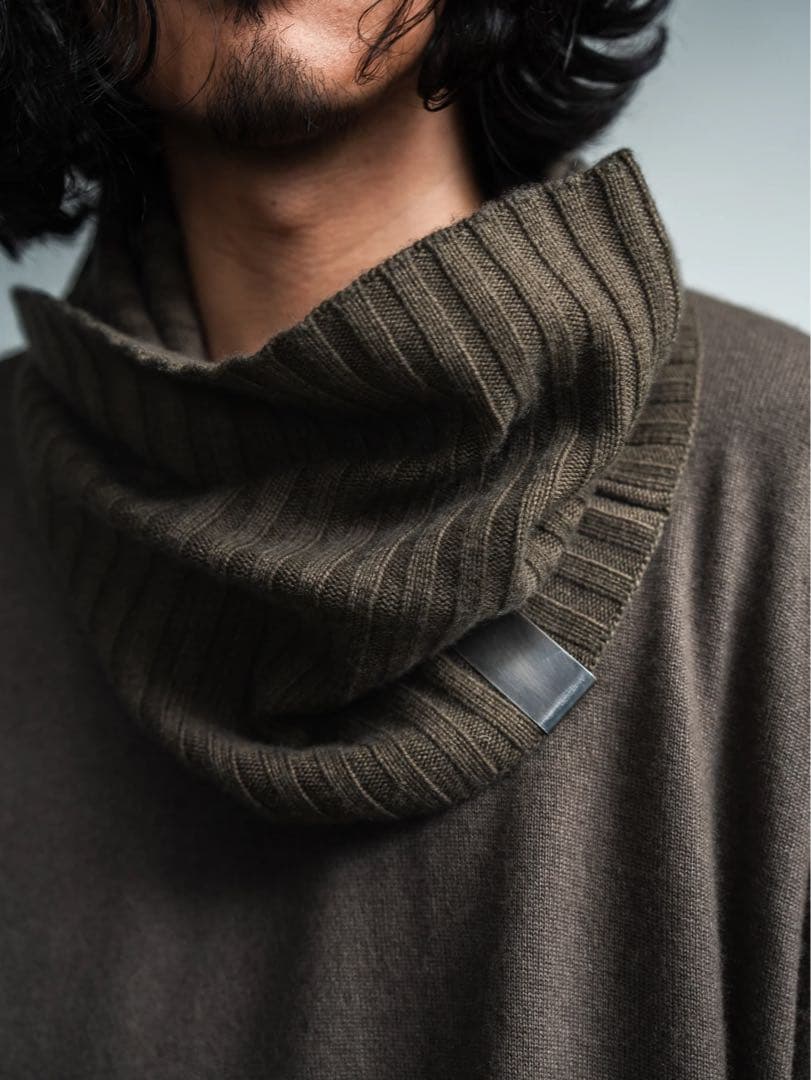 PRY Cashmere Double Wrap Snood +クリップ