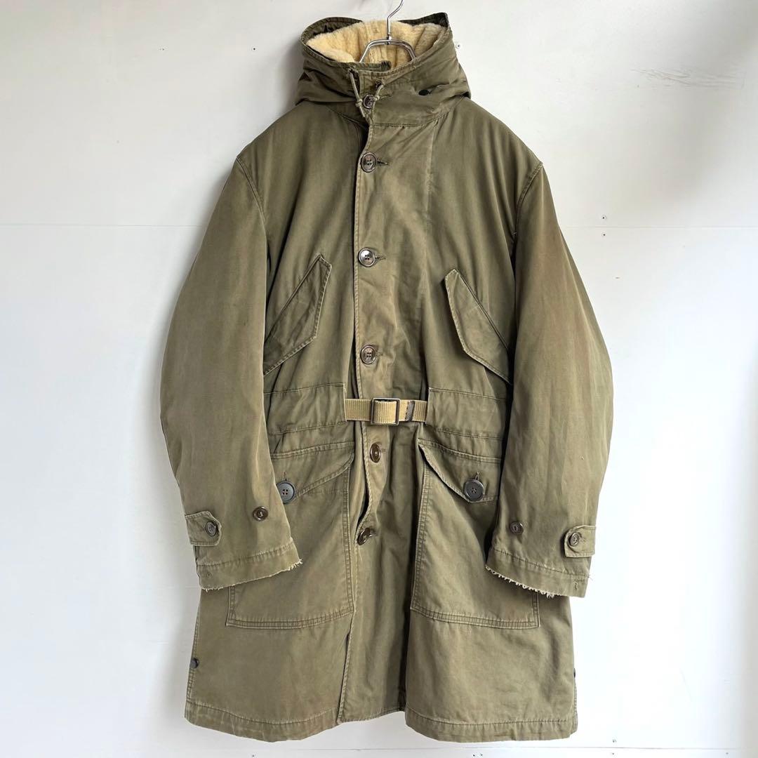 50s アメリカ軍 M47 オーバーコート ヴィンテージ 古着 ライナー付き M